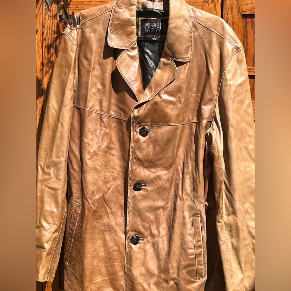 Vintage soft, leather jacket